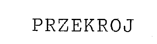 PRZEKROJ