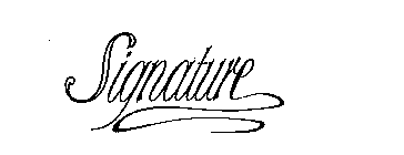 SIGNATURE