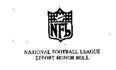 NFL NATIONAL FOOTBALL LEAGUE EFFORT HONOR ROLL