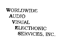 WORLDWIDE AUDIO VISUAL ELECTRONIC SERVICES, INC.