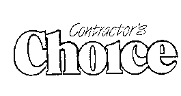 CONTRACTOR'S CHOICE