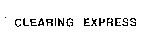 CLEARING EXPRESS