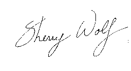SHERRY WOLF