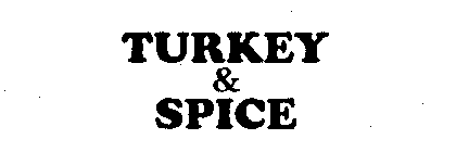 TURKEY & SPICE
