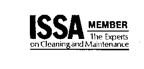 ISSA MEMBER THE EXPERTS ON CLEANING AND MAINTENANCE