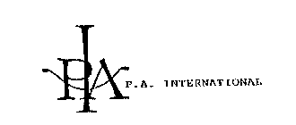 PAI P.A. INTERNATIONAL