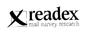 READEX MAIL SURVEY RESEARCH