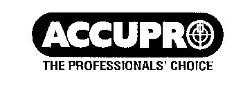 ACCUPRO THE PROFESSIONALS' CHOICE