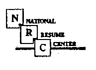 NRC NATIONAL RESUME CENTER