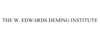 THE W. EDWARDS DEMING INSTITUTE