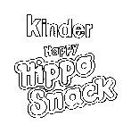 KINDER HAPPY HIPPO SNACK