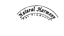NATURAL HARMONY PET PRODUCTS