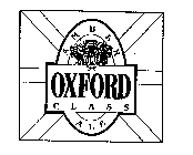 OXFORD CLASS AMBER ALE
