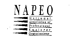NAPEO NATIONAL ASSOCIATION PROFESSIONAL EMPLOYER ORGANIZATIONS
