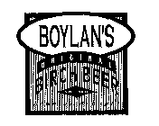 BOYLAN'S ORIGINAL BIRCH BEER SINCE 1891 GENUINE DRAUGHT