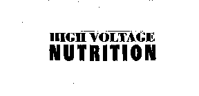HIGH VOLTAGE NUTRITION