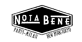 NOTA BENE PARIS-MILAN NEW YORK-TOKYO