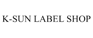 K-SUN LABEL SHOP