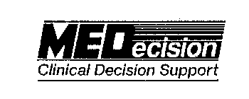 MEDECISION CLINICAL DECISION SUPPORT