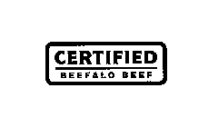 CERTIFIED BEEFALO BEEF
