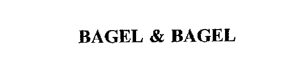 BAGEL & BAGEL