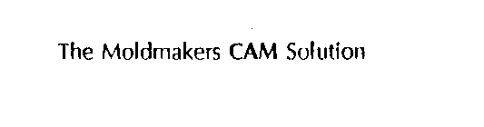 THE MOLDMAKERS CAM SOLUTION
