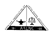 AMERICAN ASSOCIATION OF LEGAL NURSE CONSULTANTS 1989 AALNC