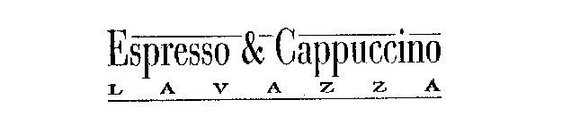 ESPRESSO & CAPPUCCINO LAVAZZA