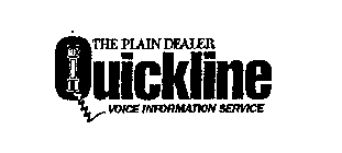 THE PLAIN DEALER QUICKLINE VOICE INFORMATION SERVICE