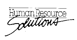 HUMAN RESOURCE SOLUTIONS