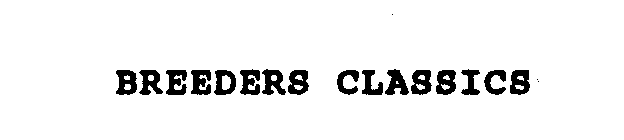 BREEDERS CLASSICS