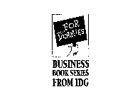...FOR DUMMIES BUSINESS BOOK SERIES FROM IDG