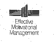 EFFECTIVE MOTIVATIONAL MANAGEMENT