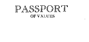 PASSPORT OF VALUES
