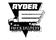 RYDER TRUCK DELIVERY