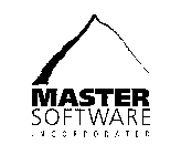MASTER SOFTWARE INCORPORATED