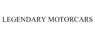 LEGENDARY MOTORCARS