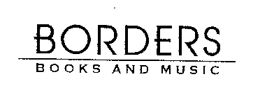 BORDERS BOOKS AND MUSIC