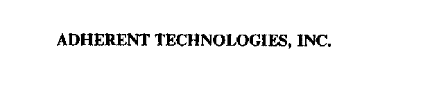 ADHERENT TECHNOLOGIES, INC.