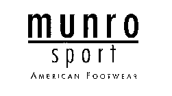 MUNRO SPORT AMERICAN FOOTWEAR