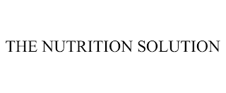 THE NUTRITION SOLUTION