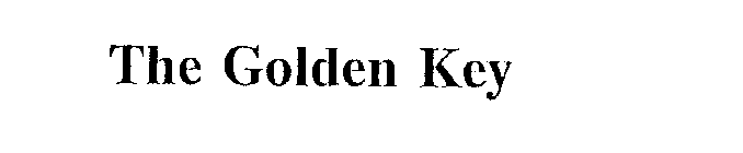 THE GOLDEN KEY