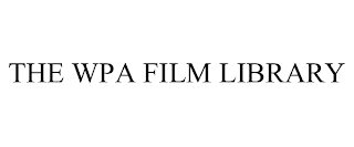 THE WPA FILM LIBRARY
