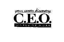 YOUR CAREER DISCOVERY C.E.O. WORLD OF WORK