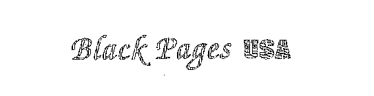 BLACK PAGES USA