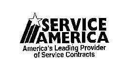SERVICE AMERICA AMERICA'S LEADING PROVIDER OF SERVICE CONTRACTS