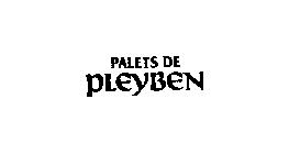 PALETS DE PLEYBEN