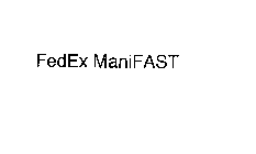 FEDEX MANIFAST