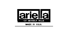 ARIELLA OF BEVERLY HILLS MADE IN U.S.A.