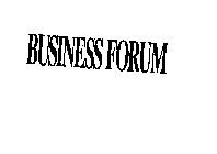 BUSINESS FORUM